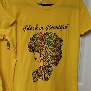 Black is beautiful t-shirt